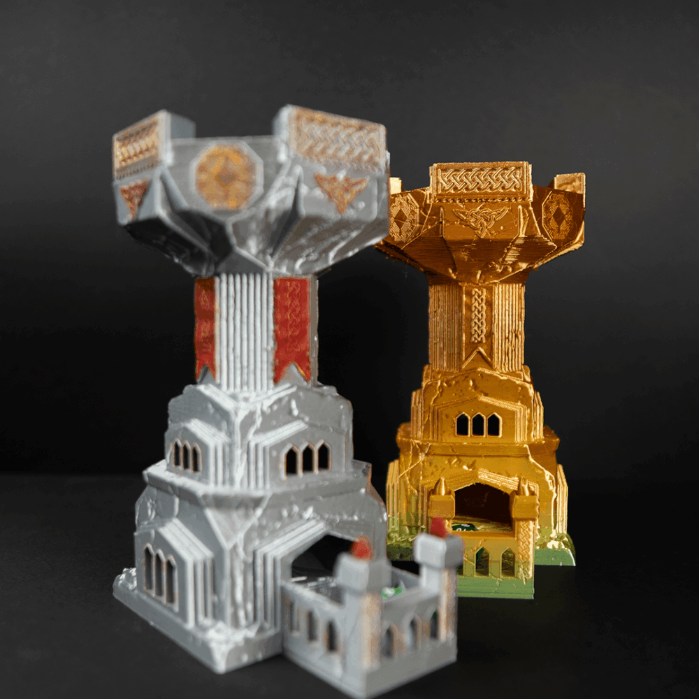 Dwarven Dice Tower