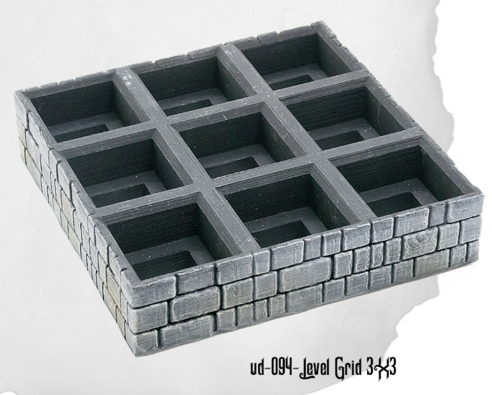 3x3 Grid The Ultimate Dungeon Dungeon Blocks