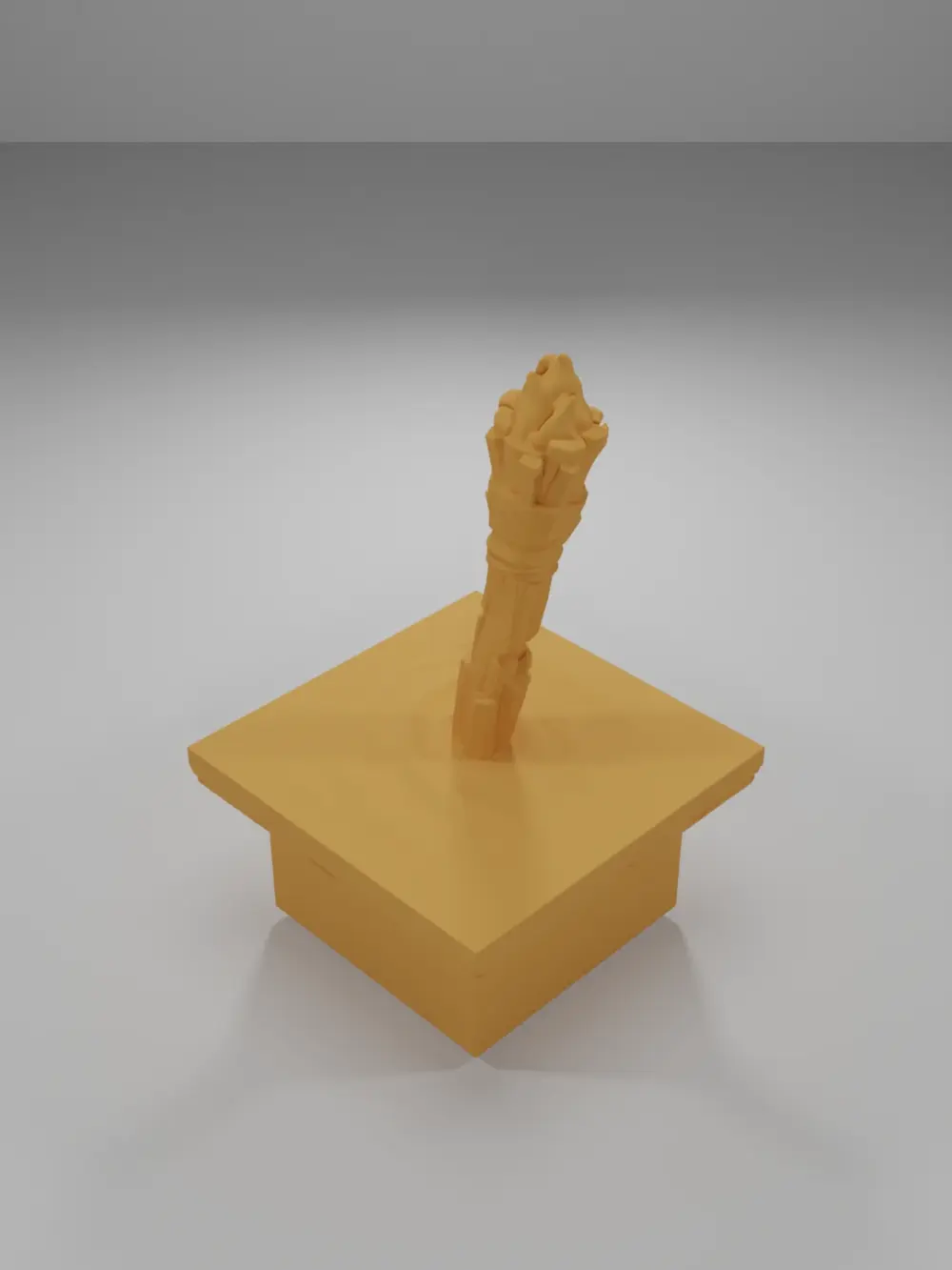 Water Lit Torch - The Creepy Swamp - Dungeon Blocks
