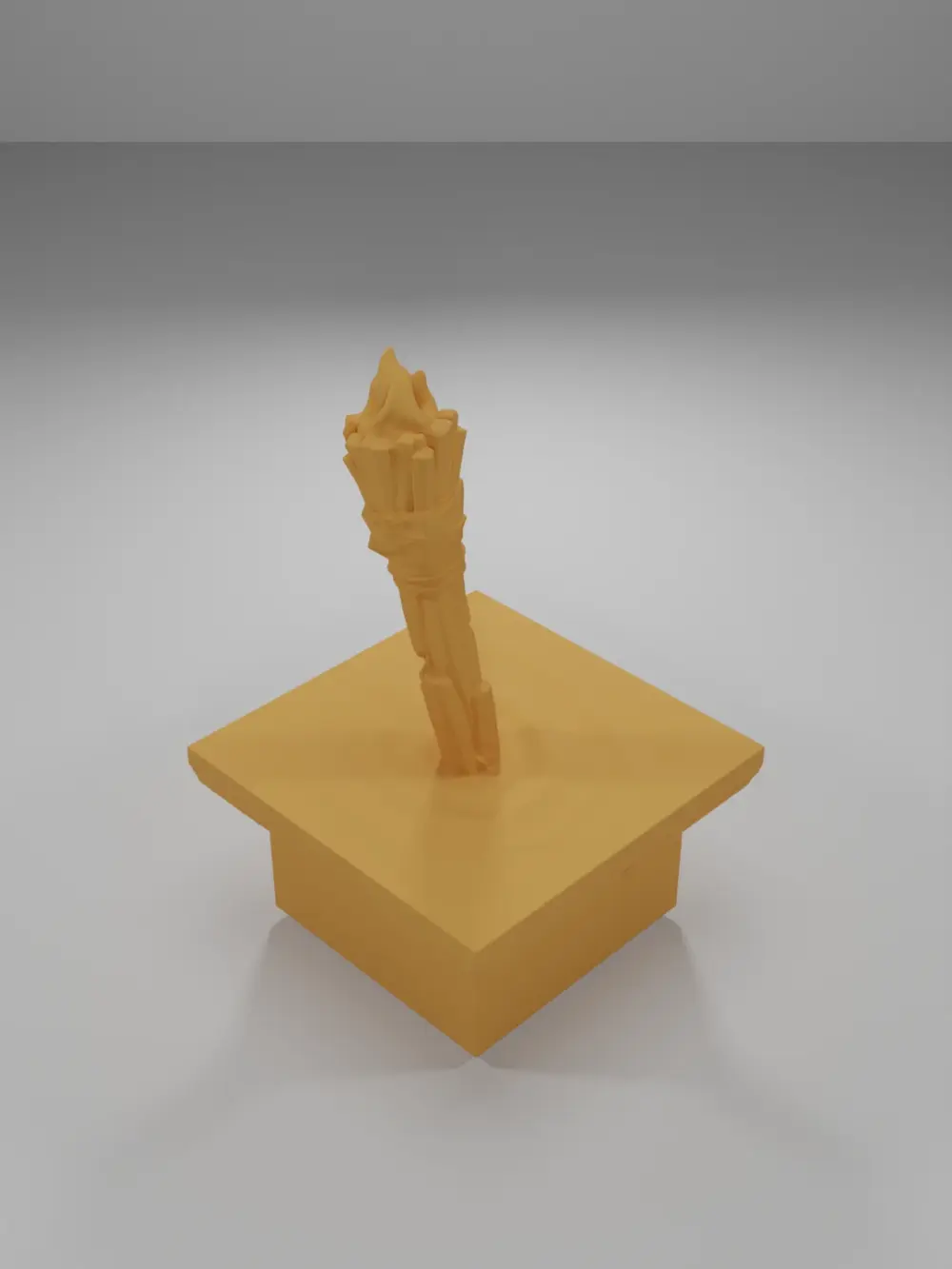 Water Lit Torch - The Creepy Swamp - Dungeon Blocks