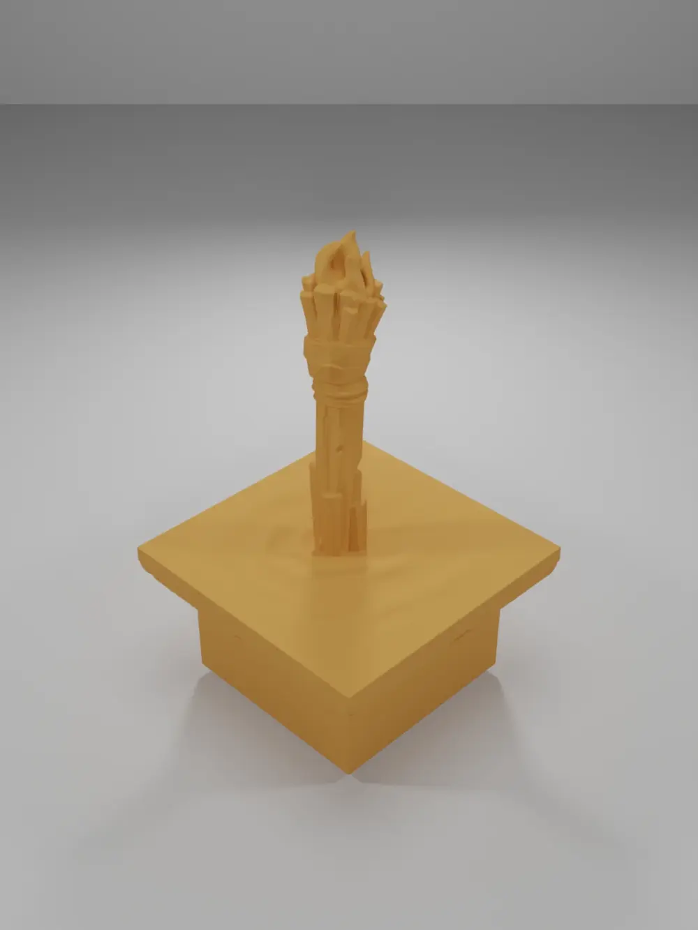 Water Lit Torch - The Creepy Swamp - Dungeon Blocks