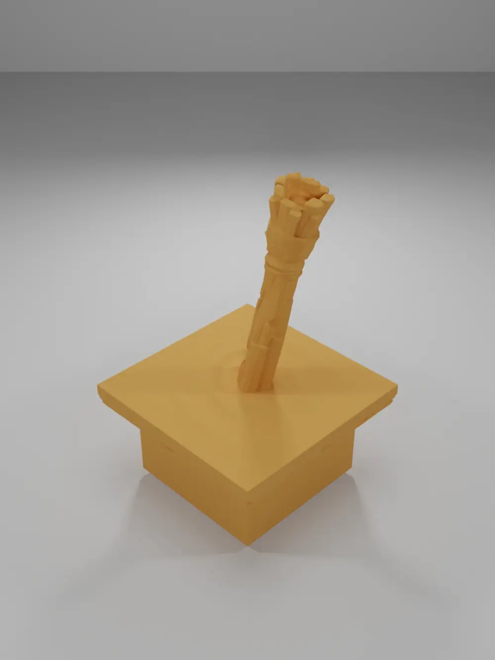 Water Unlit Torch - The Creepy Swamp - Dungeon Blocks
