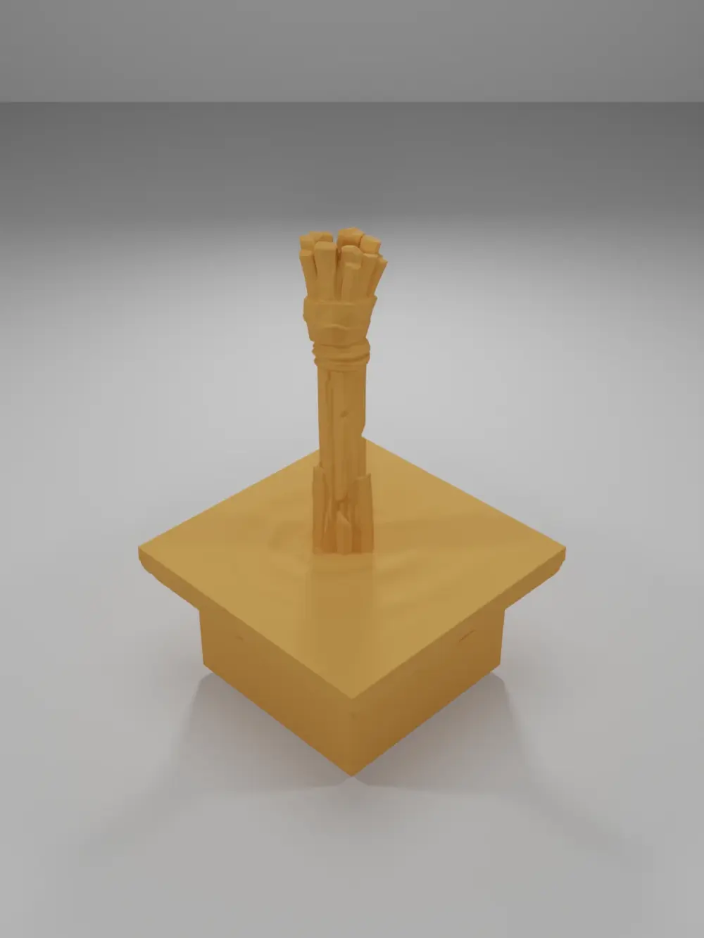 Water Unlit Torch - The Creepy Swamp - Dungeon Blocks