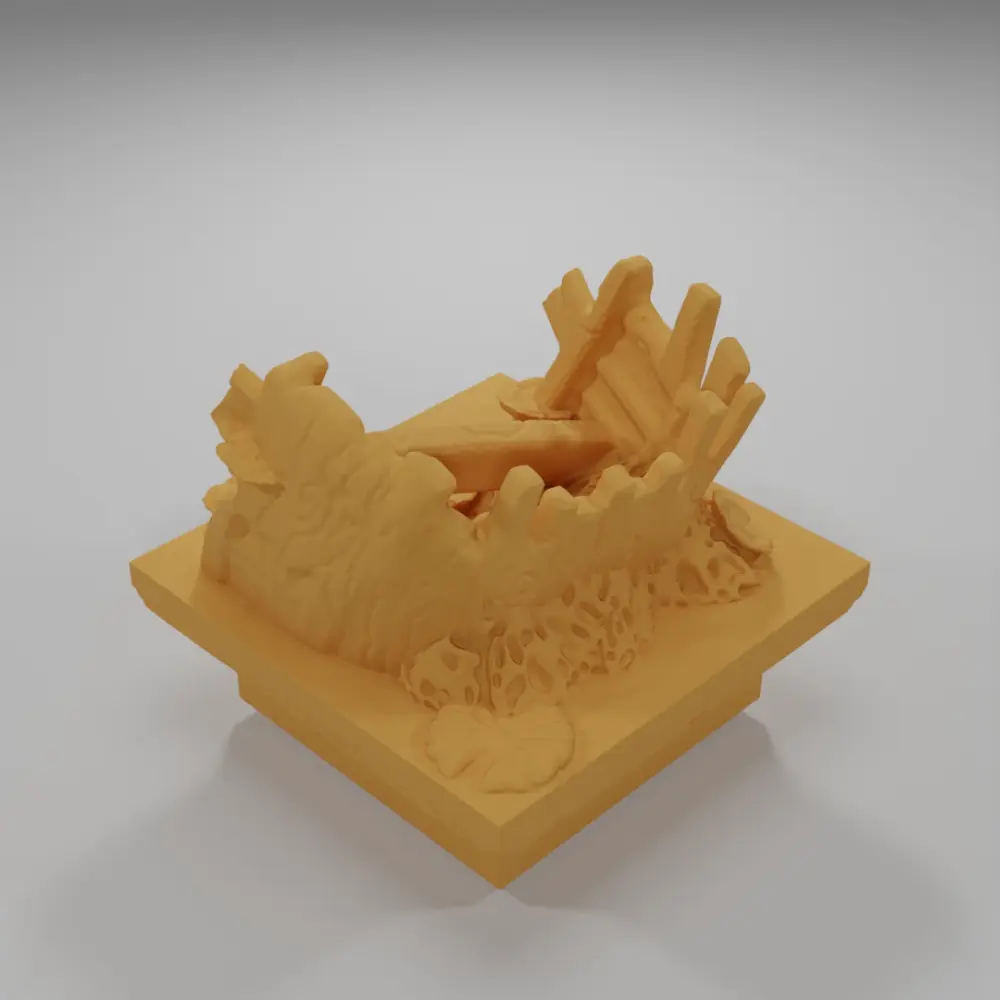Wrecked Boat 1 - The Creepy Swamp - Dungeon Blocks