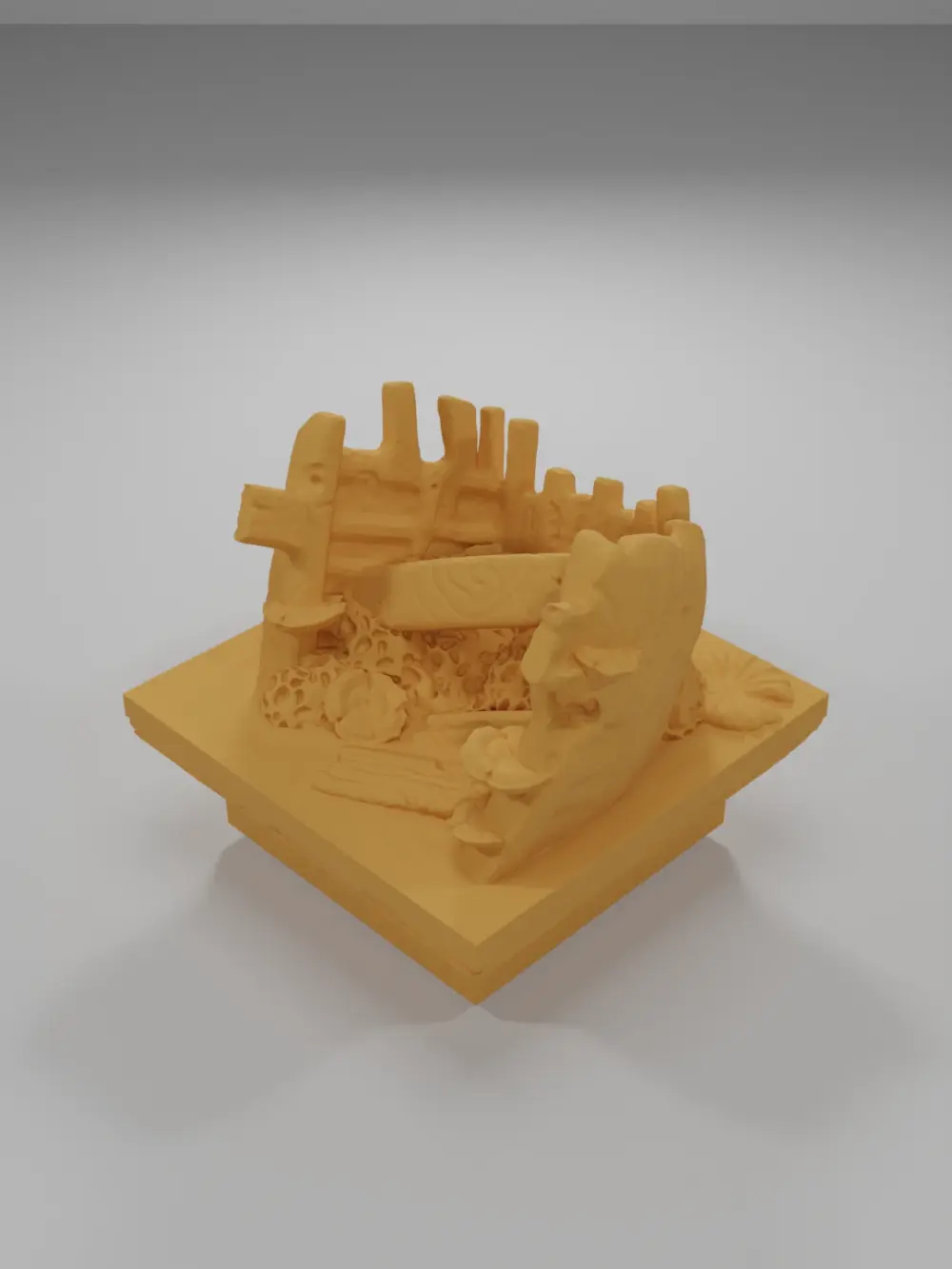 Wrecked Boat 1 - The Creepy Swamp - Dungeon Blocks