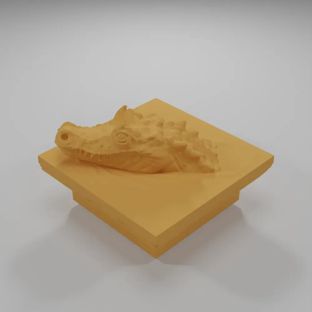 Crocodil Head 1 - The Creepy Swamp - Dungeon Blocks