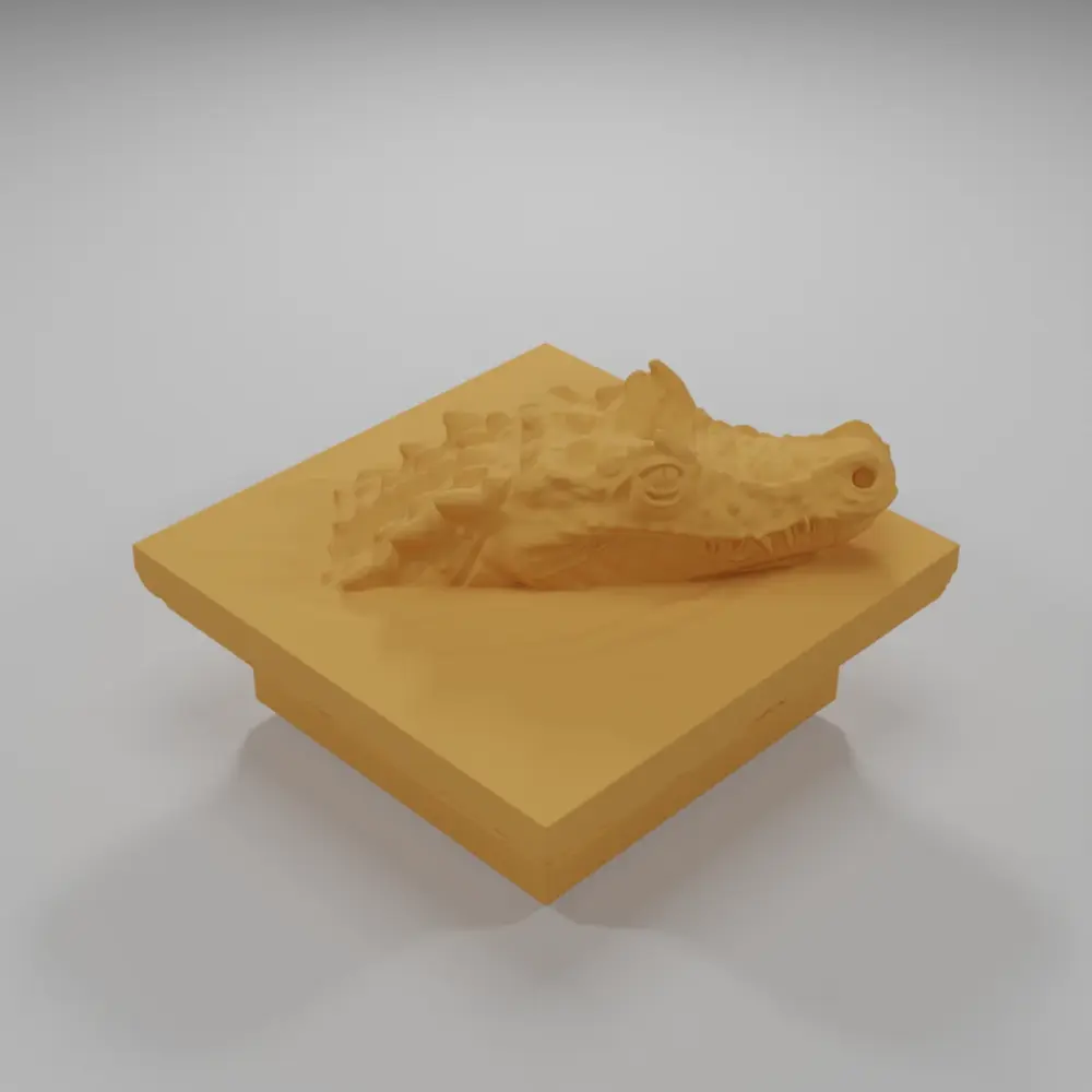 Crocodil Head 1 - The Creepy Swamp - Dungeon Blocks