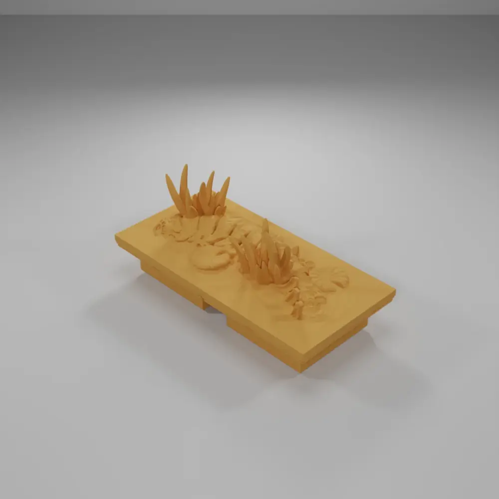 Long Water Tail Bone - The Creepy Swamp - Dungeon Blocks