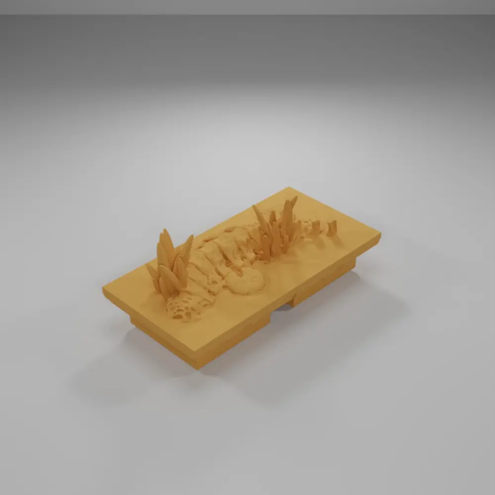 Long Water Tail Bone - The Creepy Swamp - Dungeon Blocks