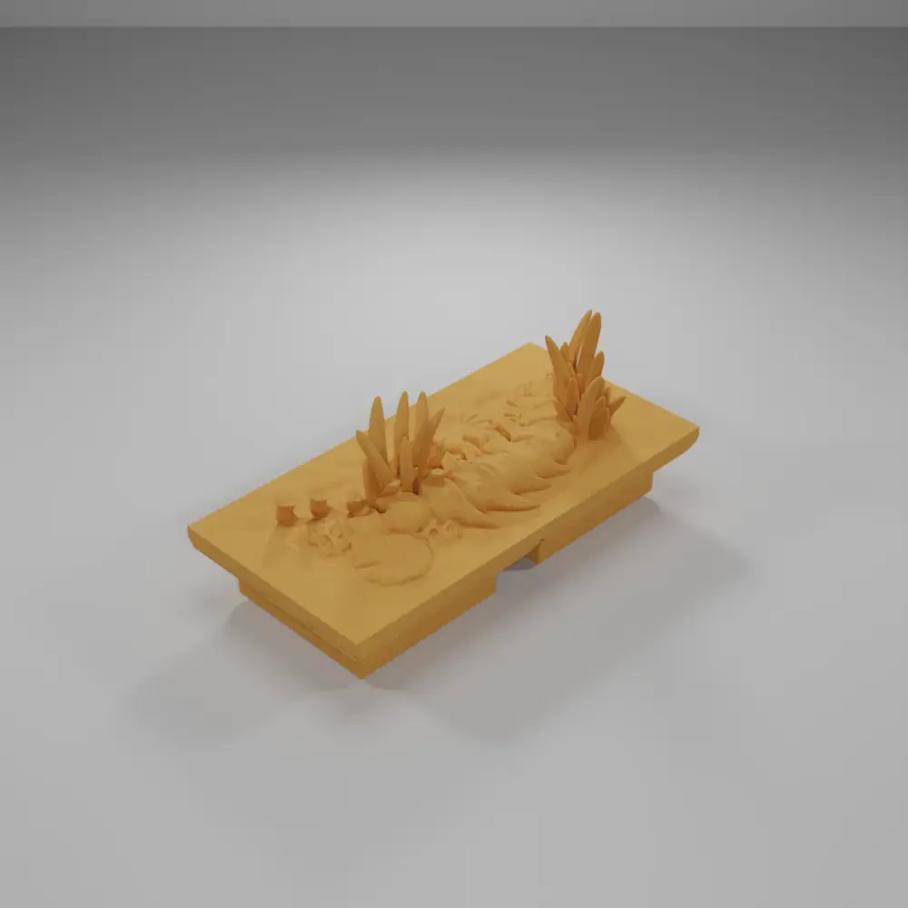 Long Water Tail Bone - The Creepy Swamp - Dungeon Blocks