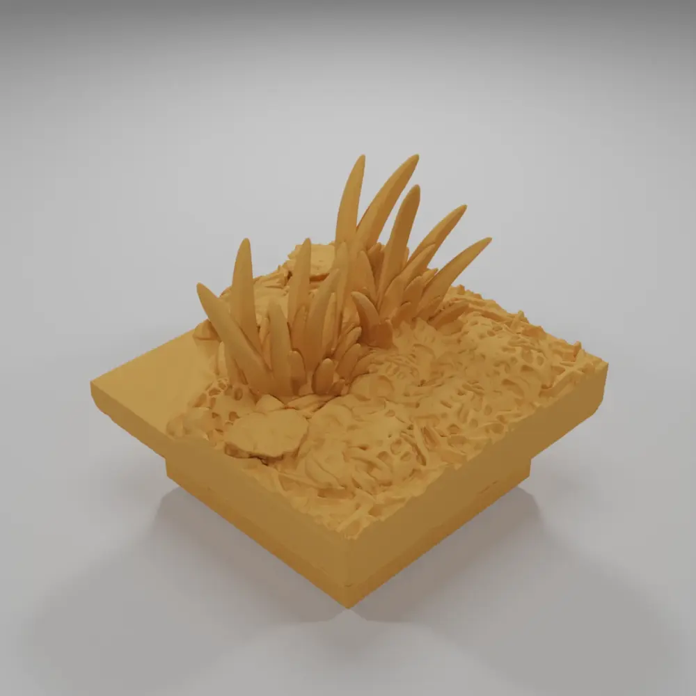 Water Angle Tall Grass 1 - The Creepy Swamp - Dungeon Blocks