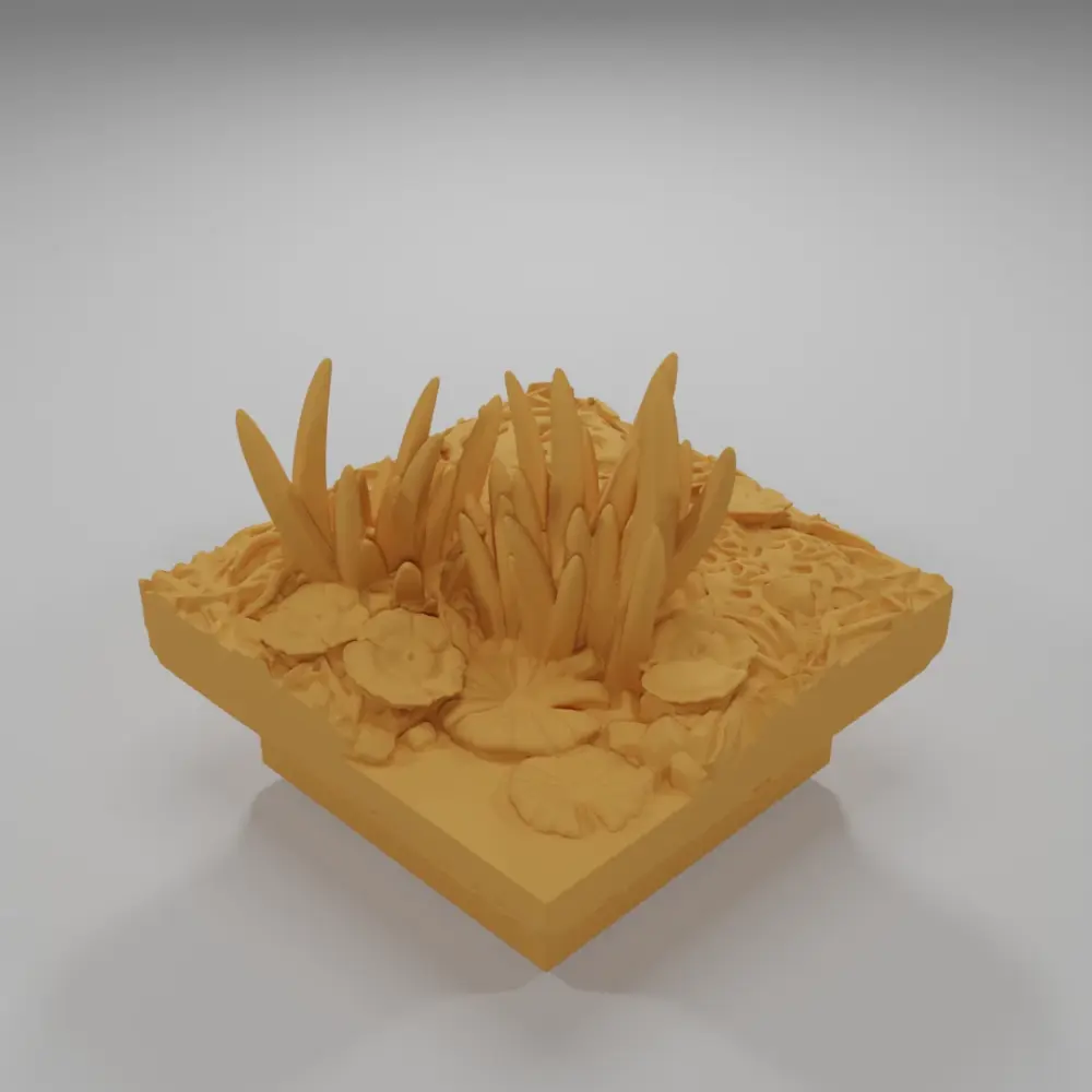 Water Angle Tall Grass 2 - The Creepy Swamp - Dungeon Blocks