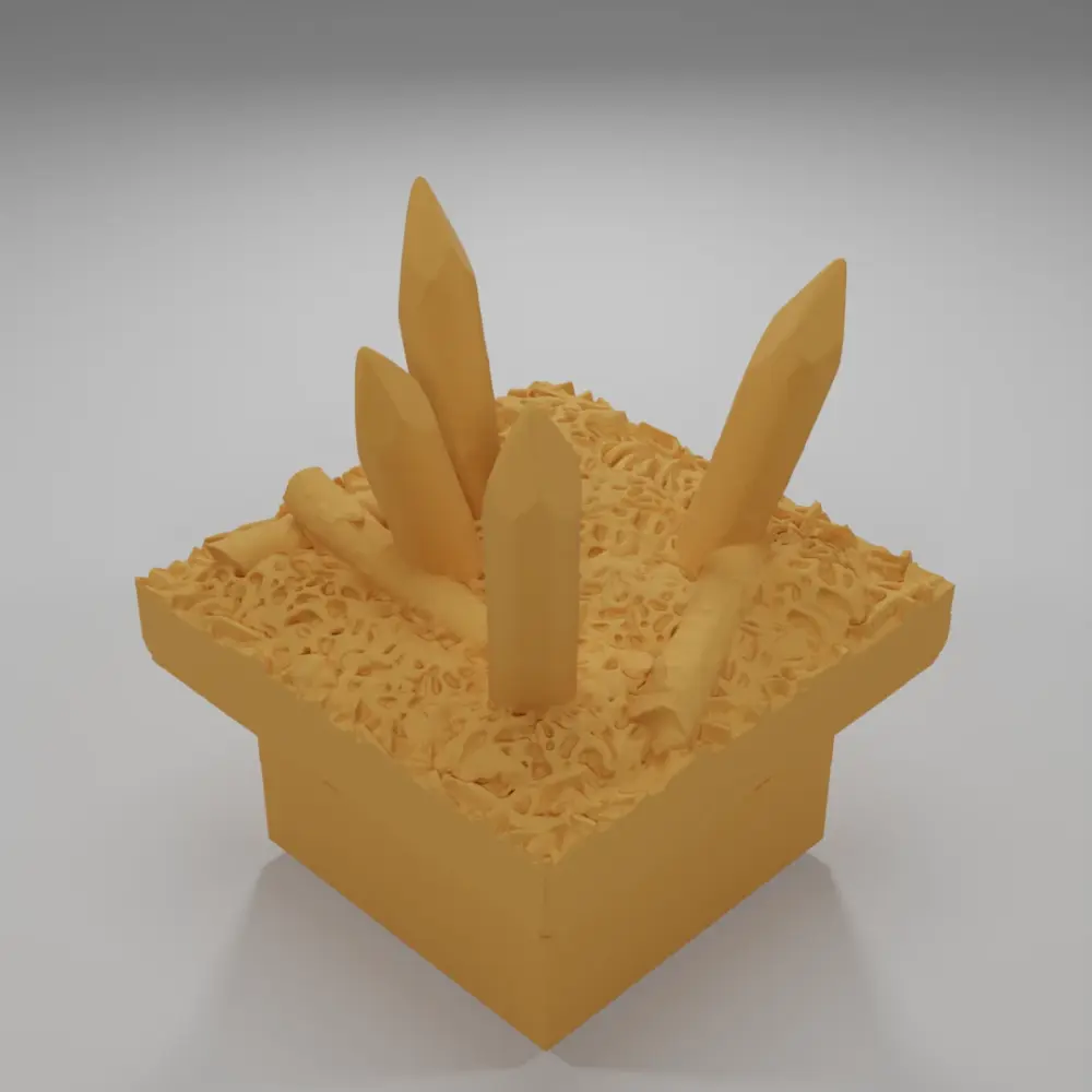 Grass Trap - The Creepy Swamp - Dungeon Blocks