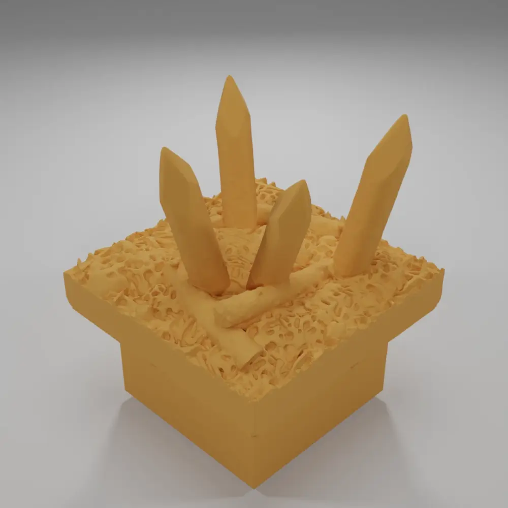 Grass Trap - The Creepy Swamp - Dungeon Blocks