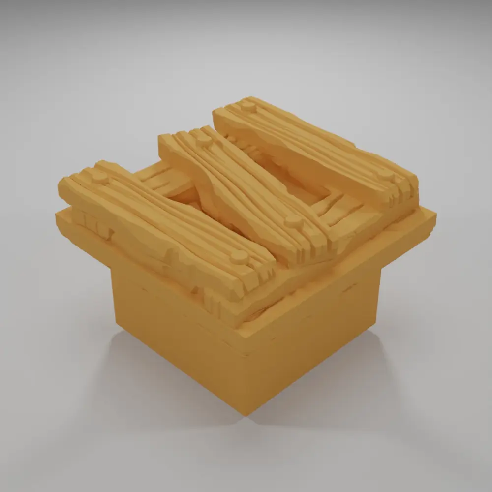 Broken Dock - The Creepy Swamp - Dungeon Blocks