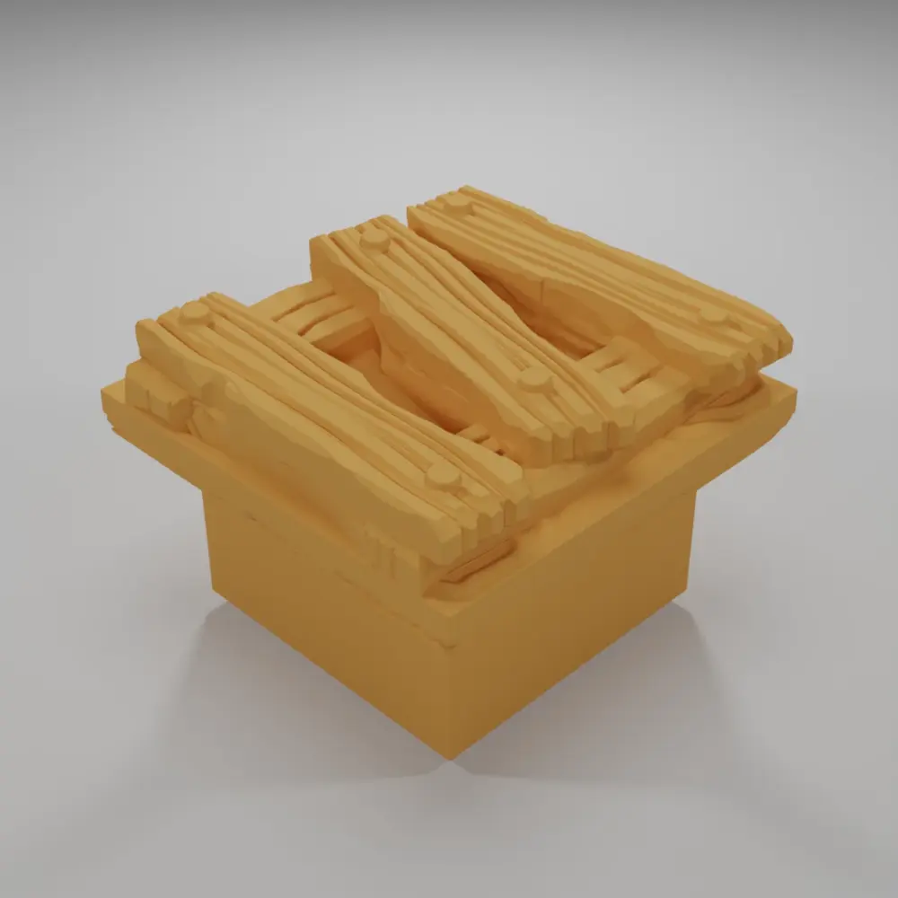 Broken Dock - The Creepy Swamp - Dungeon Blocks