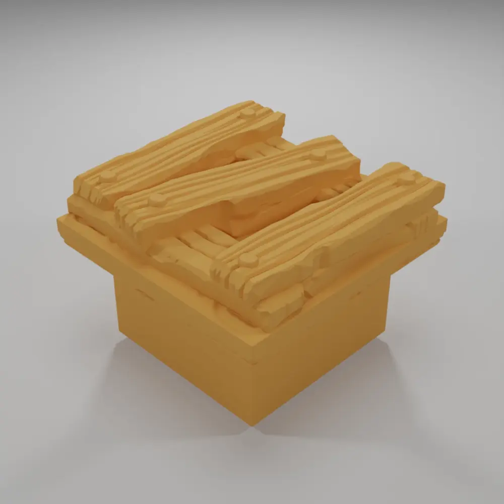 Broken Dock - The Creepy Swamp - Dungeon Blocks