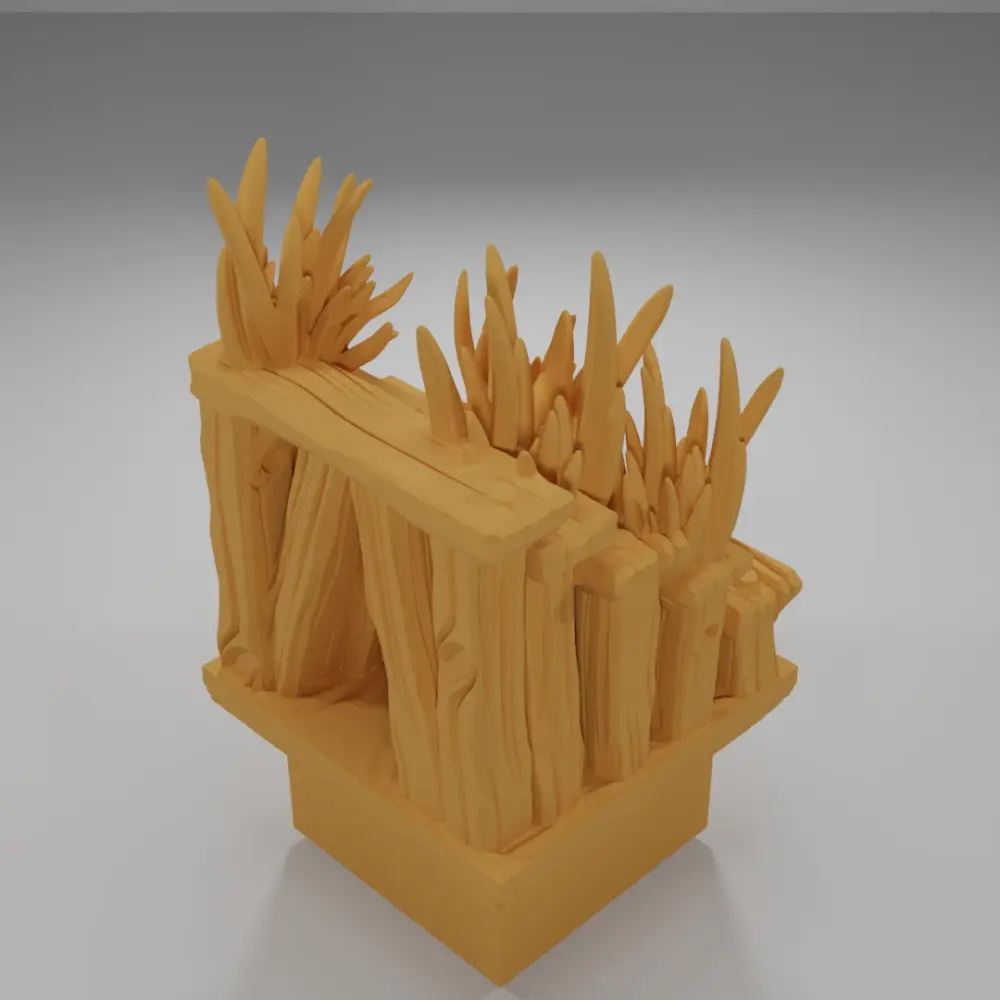 Stairs Grass - The Creepy Swamp - Dungeon Blocks