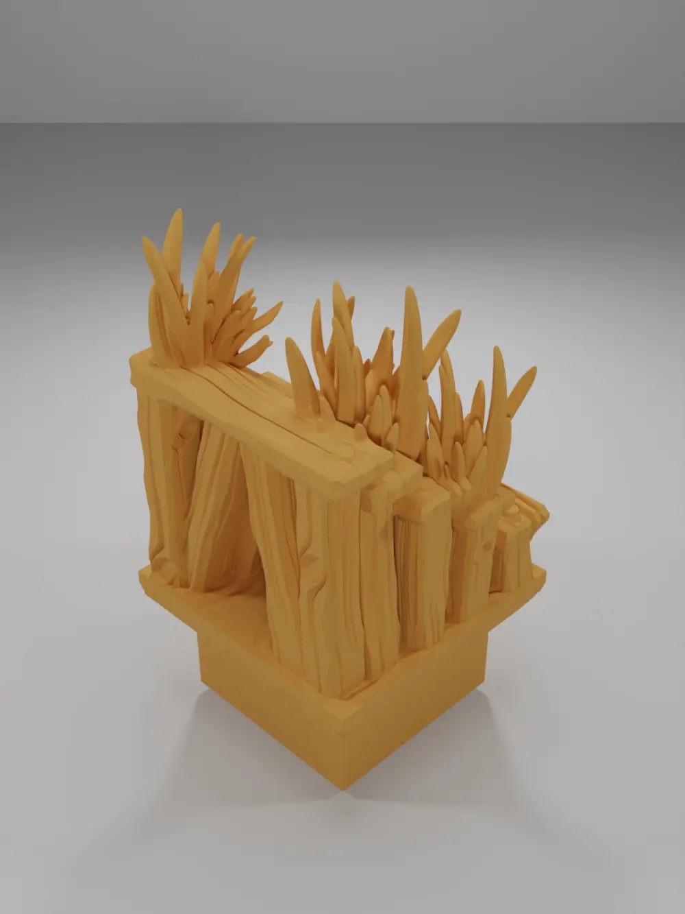 Stairs Grass - The Creepy Swamp - Dungeon Blocks