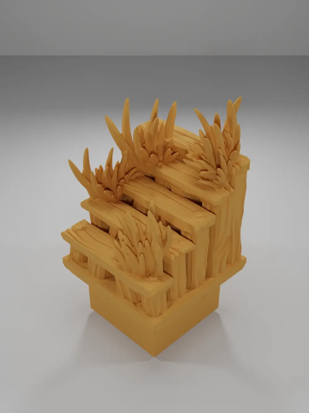 Stairs Grass - The Creepy Swamp - Dungeon Blocks