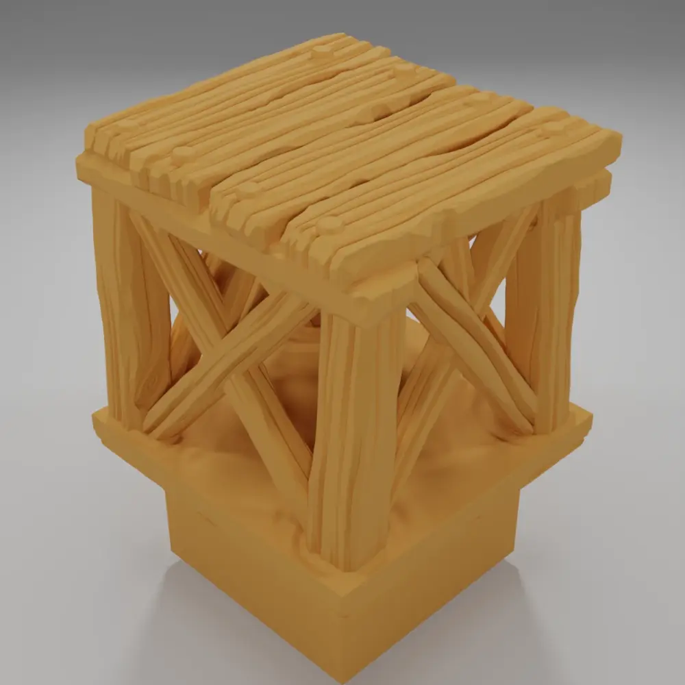 Raised Dock - The Creepy Swamp - Dungeon Blocks