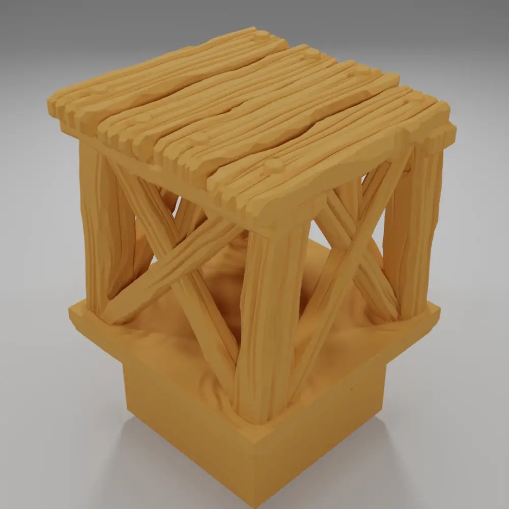 Raised Dock - The Creepy Swamp - Dungeon Blocks