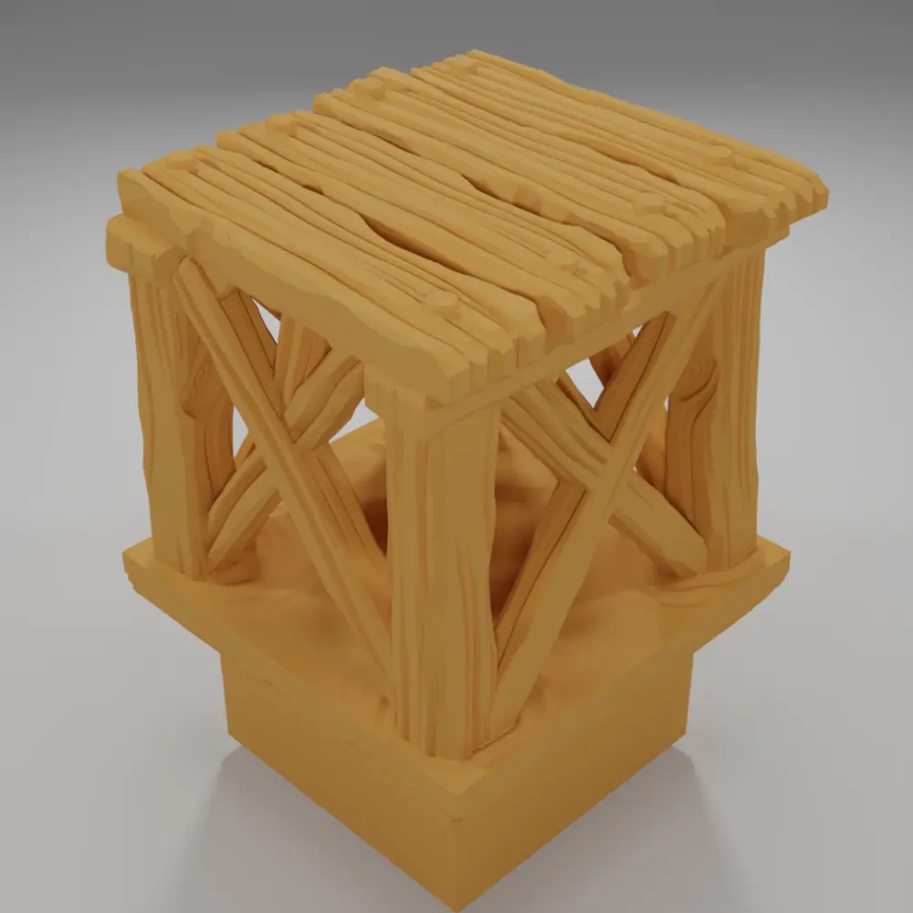 Raised Dock - The Creepy Swamp - Dungeon Blocks