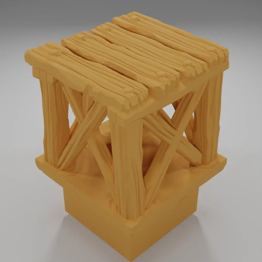 Raised Dock - The Creepy Swamp - Dungeon Blocks