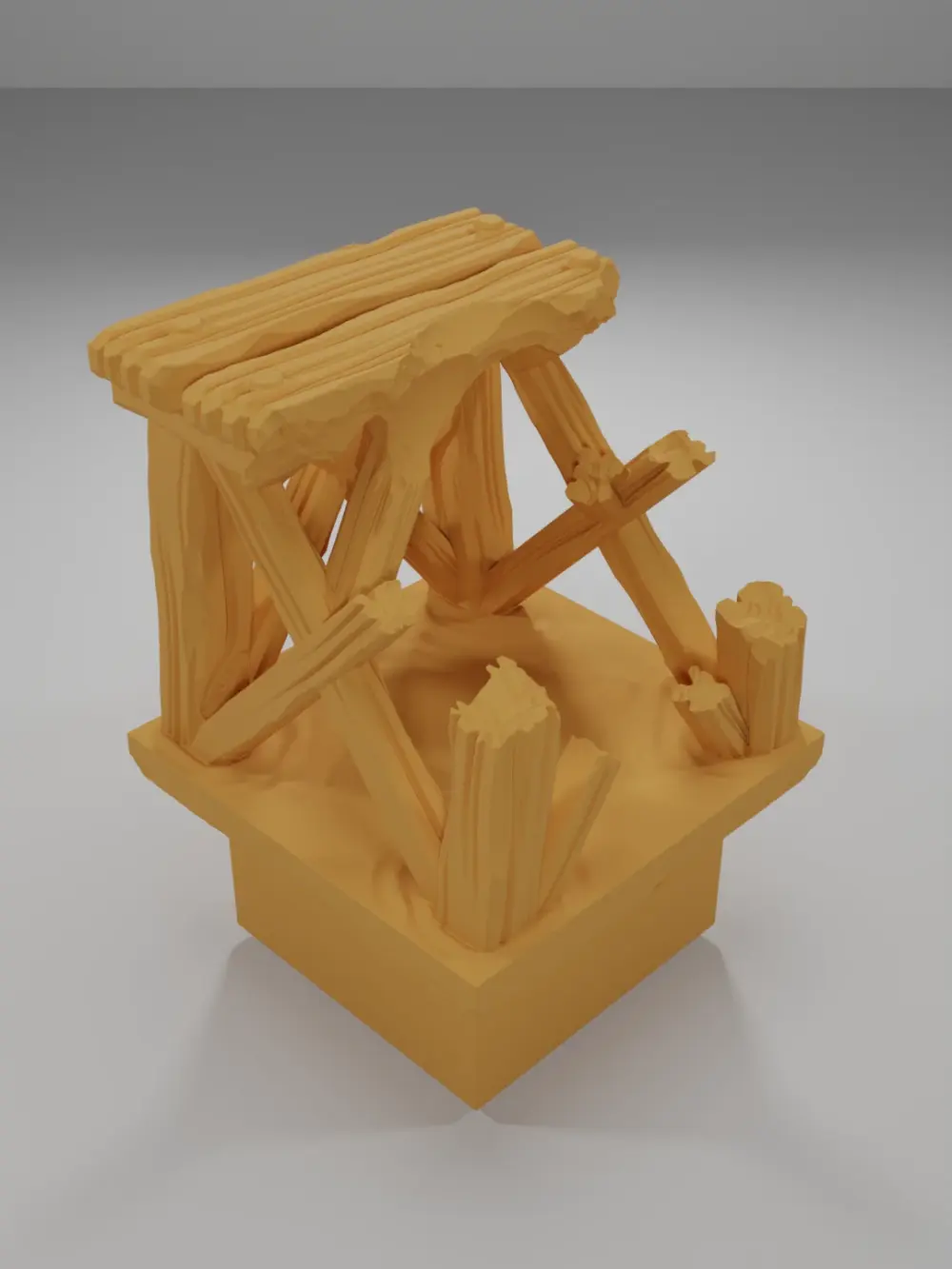 Broken Raised Dock 1 - The Creepy Swamp - Dungeon Blocks