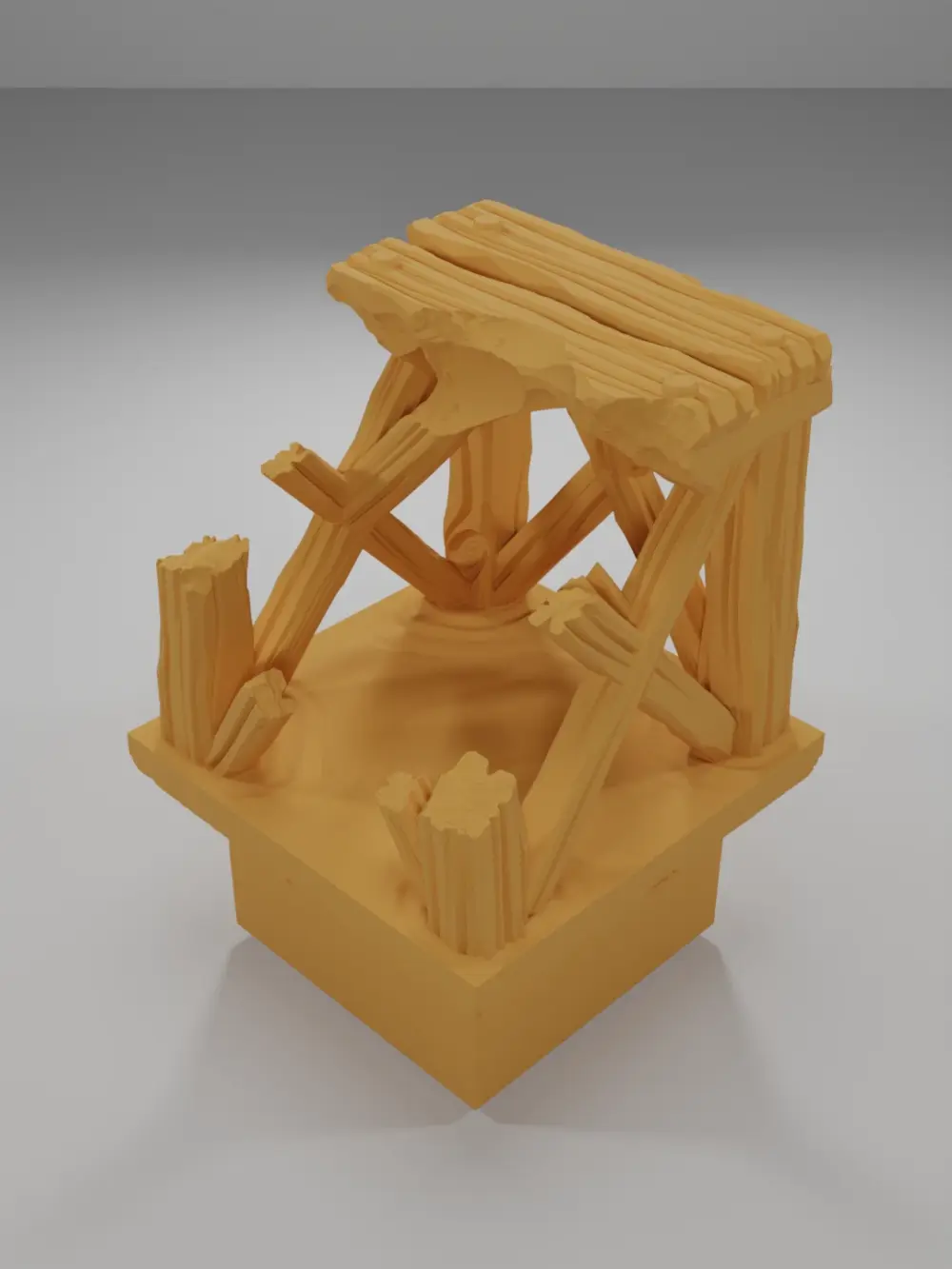 Broken Raised Dock 1 - The Creepy Swamp - Dungeon Blocks