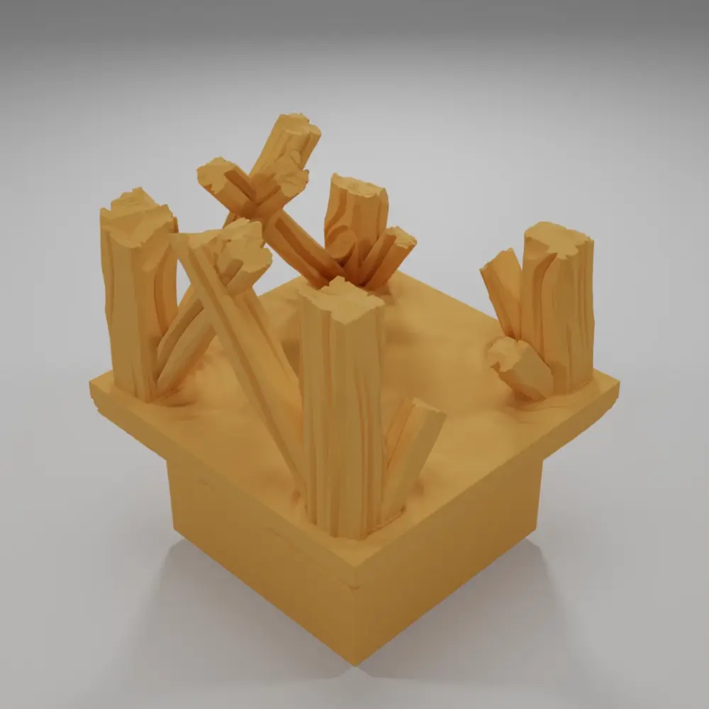 Broken Raised Dock 2 - The Creepy Swamp - Dungeon Blocks