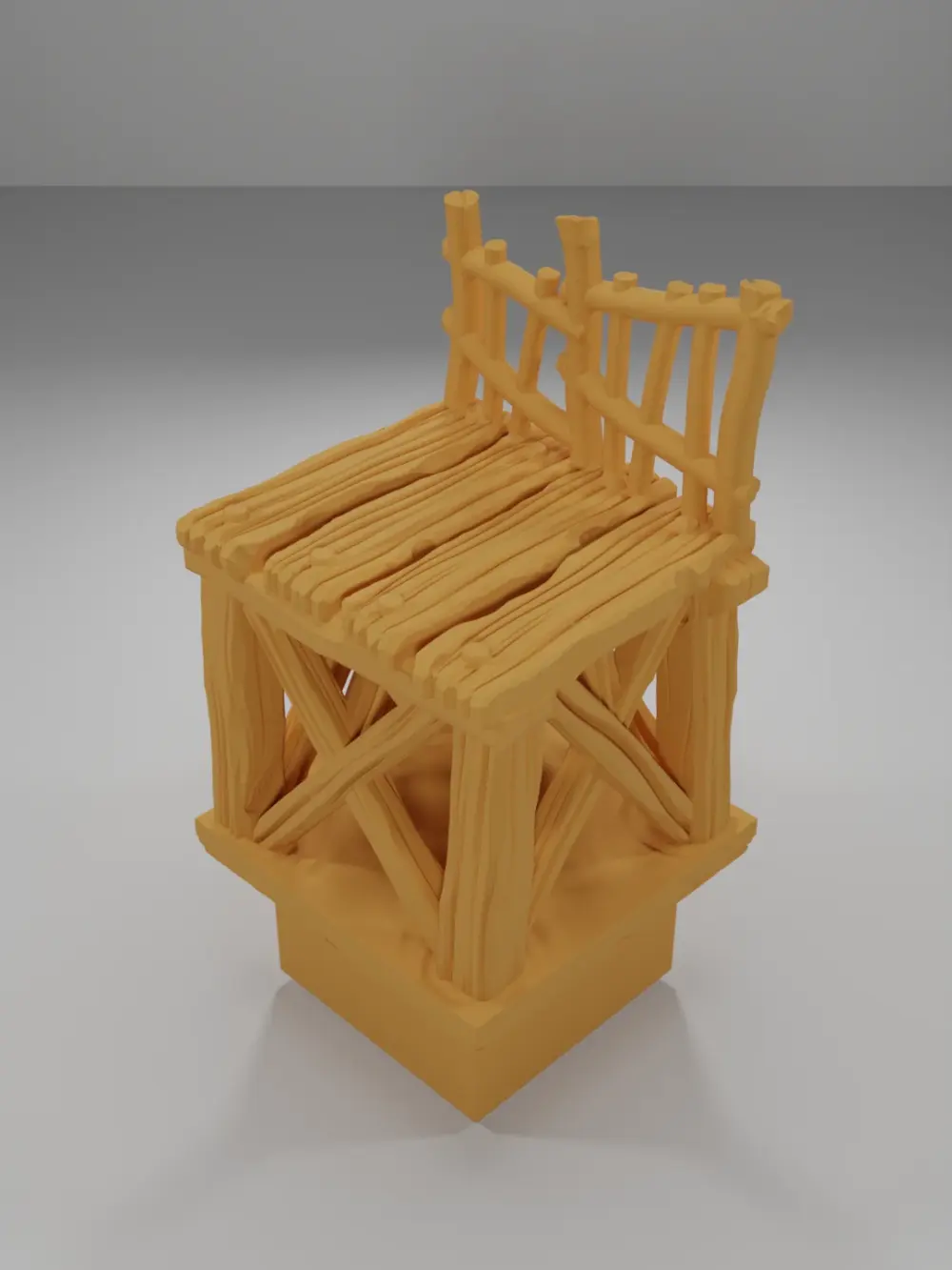 Raised Dock Straight 2 - The Creepy Swamp - Dungeon Blocks