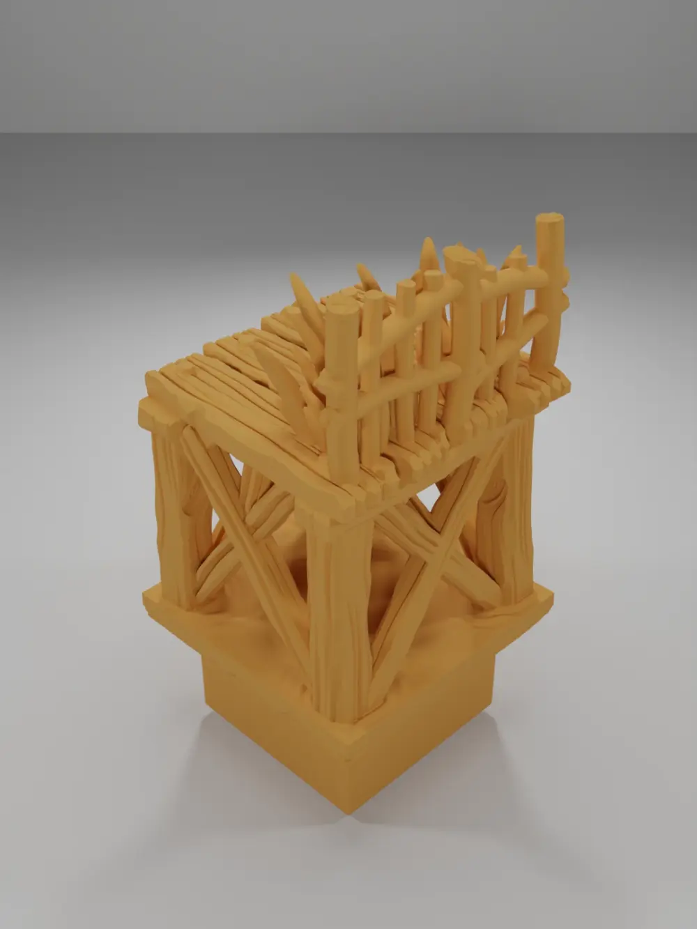 Raised Dock Straight Grass 1 - The Creepy Swamp - Dungeon Blocks