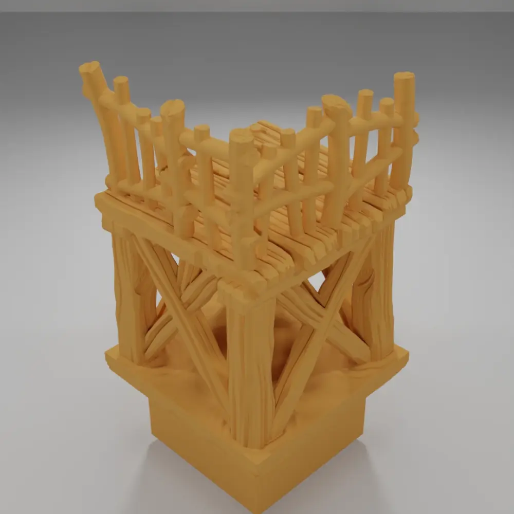 Raised Dock Angle - The Creepy Swamp - Dungeon Blocks