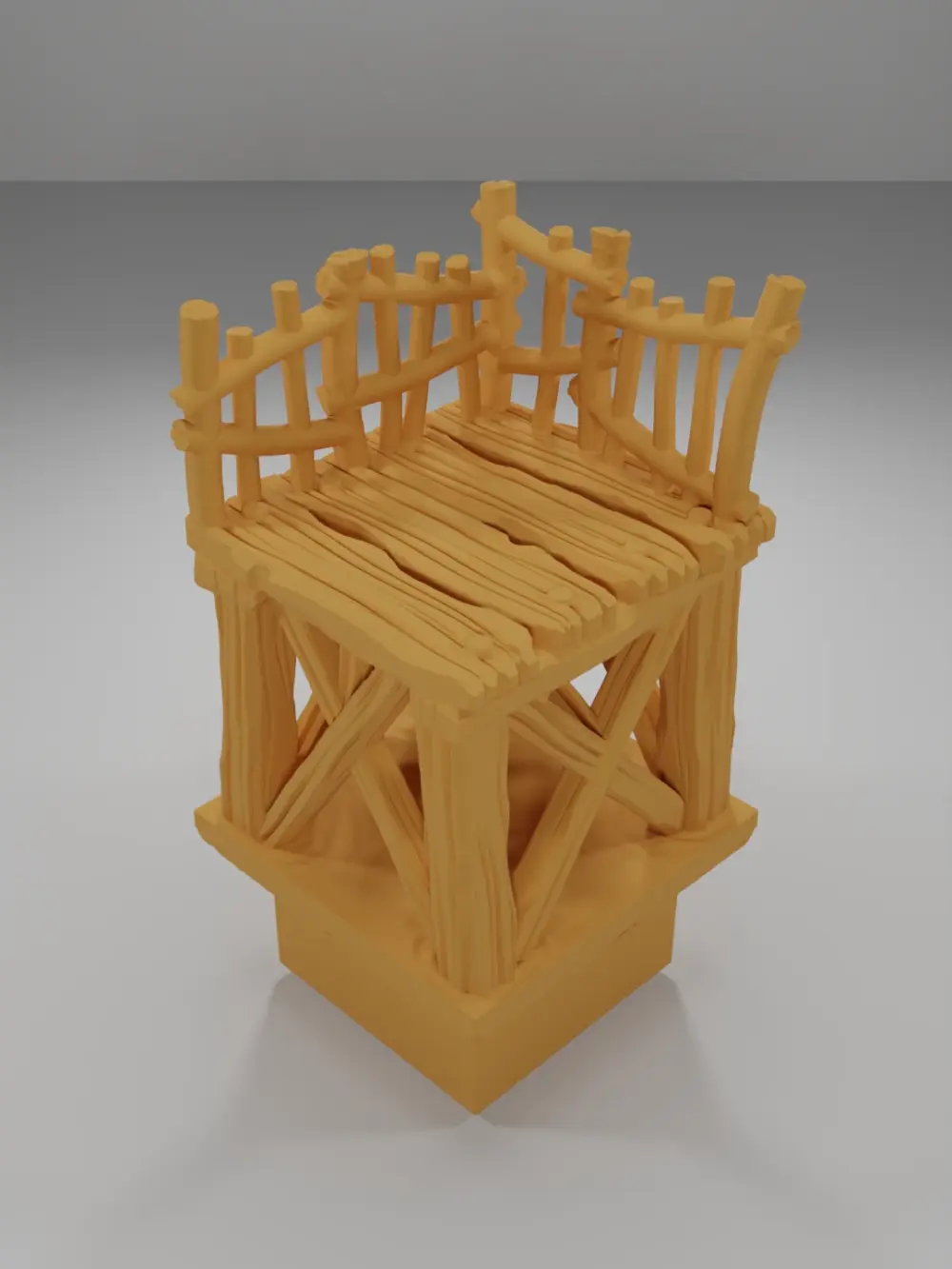 Raised Dock Angle - The Creepy Swamp - Dungeon Blocks