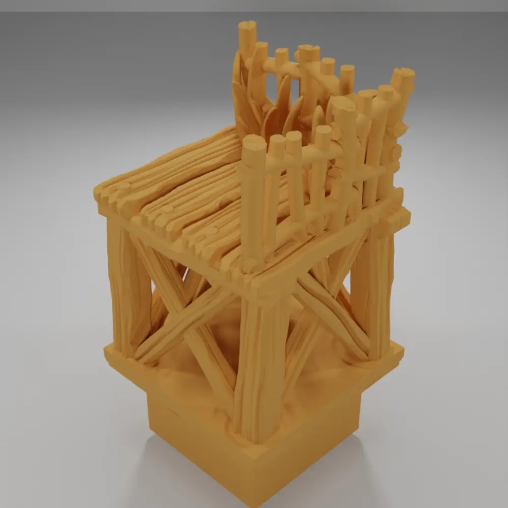 Raised Dock Angle Grass - The Creepy Swamp - Dungeon Blocks