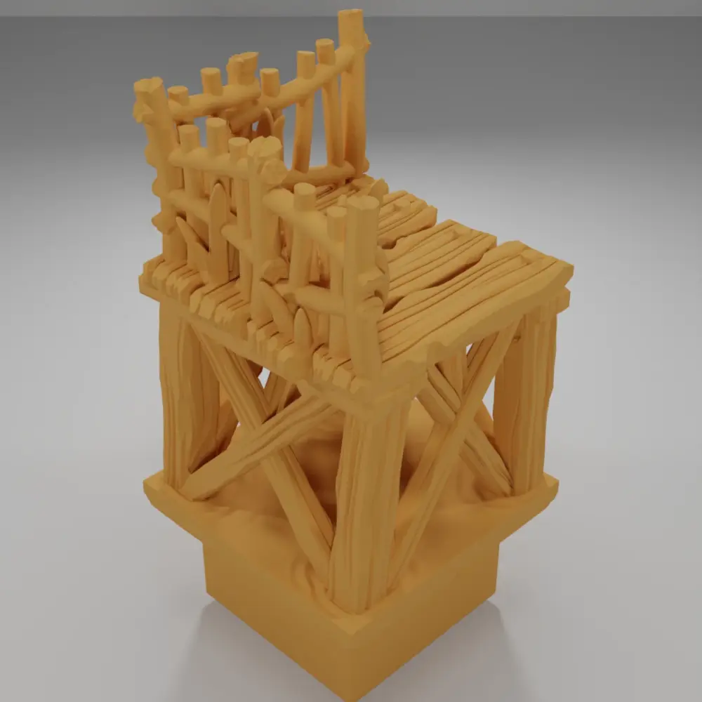 Raised Dock Angle Grass - The Creepy Swamp - Dungeon Blocks