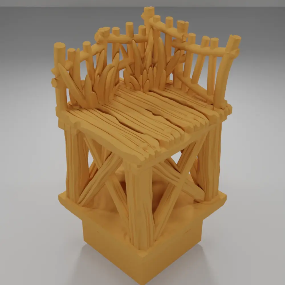 Raised Dock Angle Grass - The Creepy Swamp - Dungeon Blocks