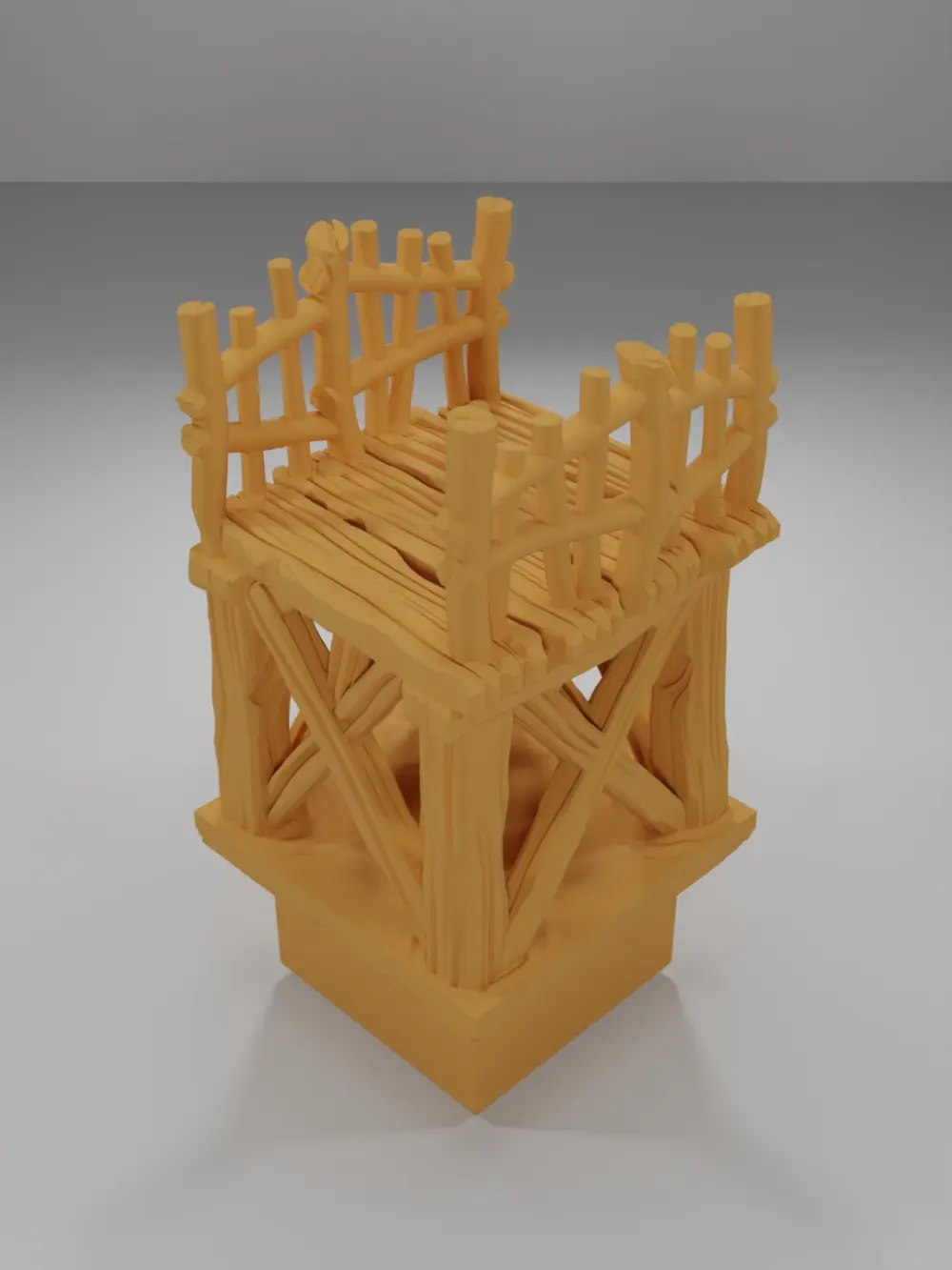 Raised Dock Corridor - The Creepy Swamp - Dungeon Blocks