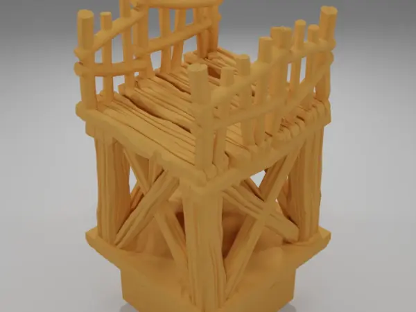 Palisade Corner - The Creepy Swamp - Dungeon Blocks