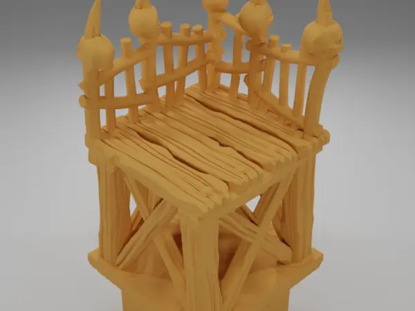 Palisade Corner - The Creepy Swamp - Dungeon Blocks