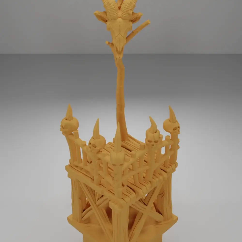 Raised Dock Angle Skulls 2 - The Creepy Swamp - Dungeon Blocks
