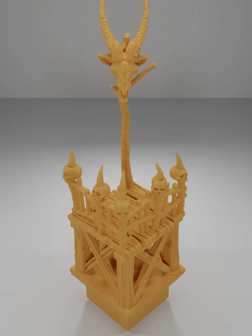 Raised Dock Angle Skulls 2 - The Creepy Swamp - Dungeon Blocks