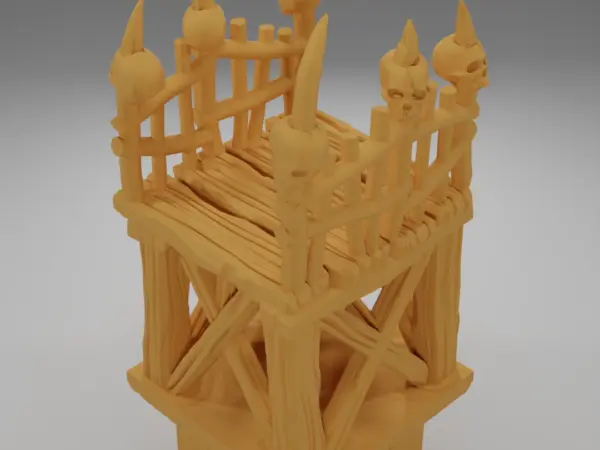 Palisade Corner - The Creepy Swamp - Dungeon Blocks