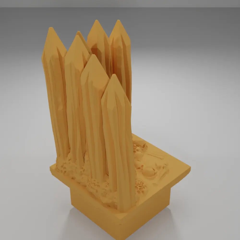 Palisade Angle Skulls - The Creepy Swamp - Dungeon Blocks