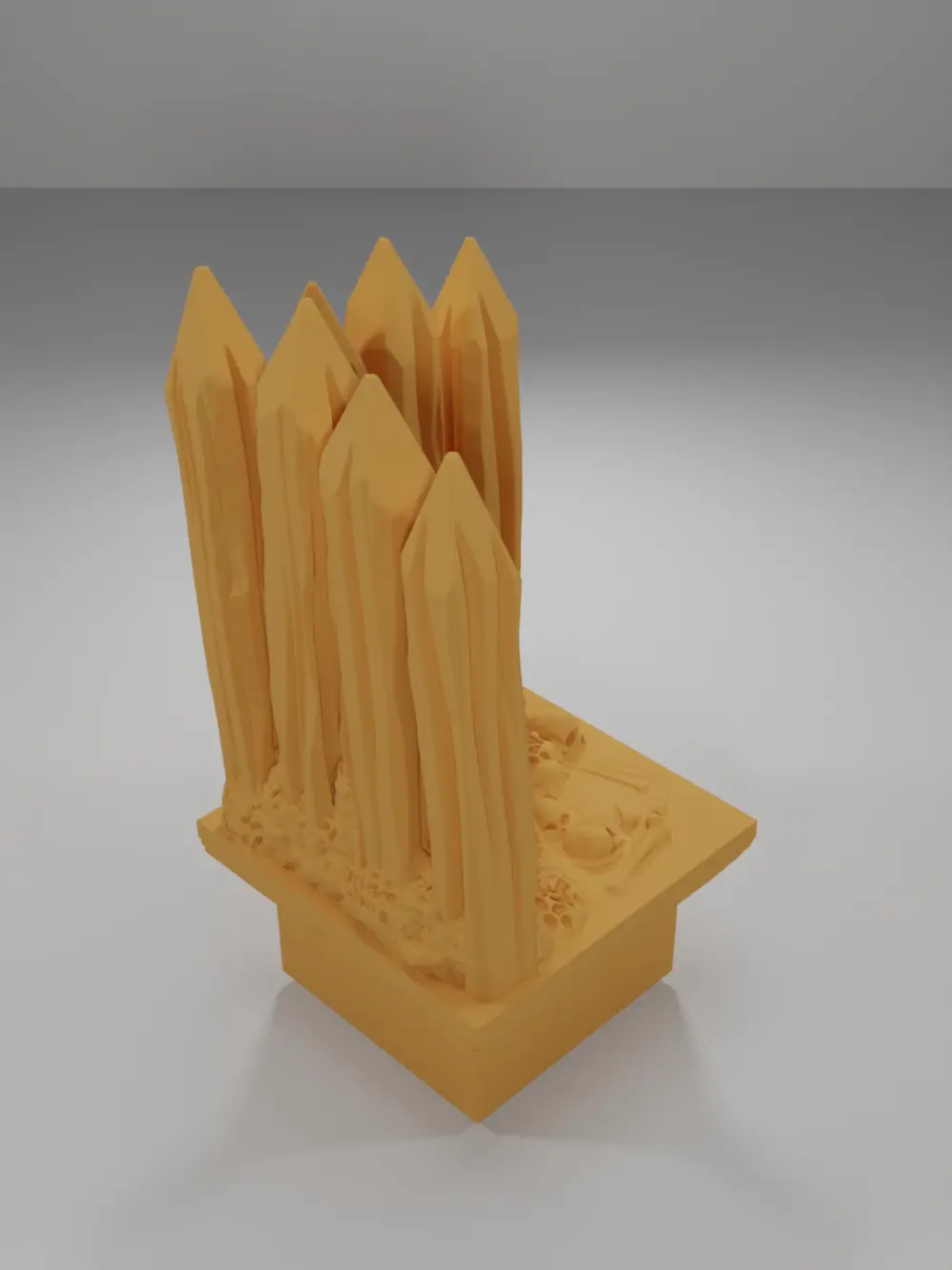 Palisade Angle Skulls - The Creepy Swamp - Dungeon Blocks