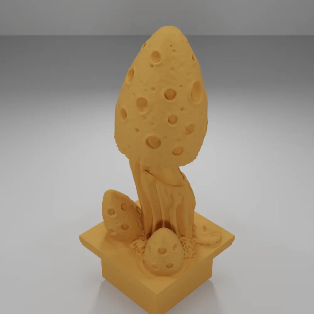 Water Medium Mushrooms - The Creepy Swamp - Dungeon Blocks