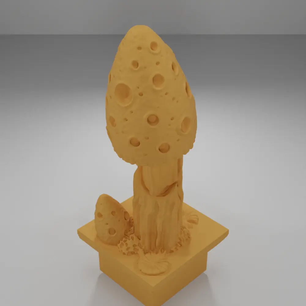 Water Medium Mushrooms - The Creepy Swamp - Dungeon Blocks