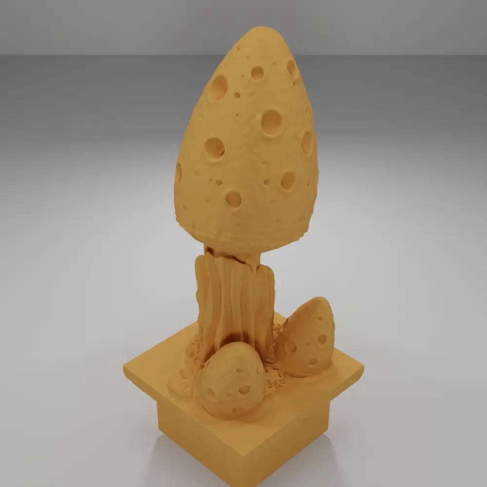 Water Medium Mushrooms - The Creepy Swamp - Dungeon Blocks