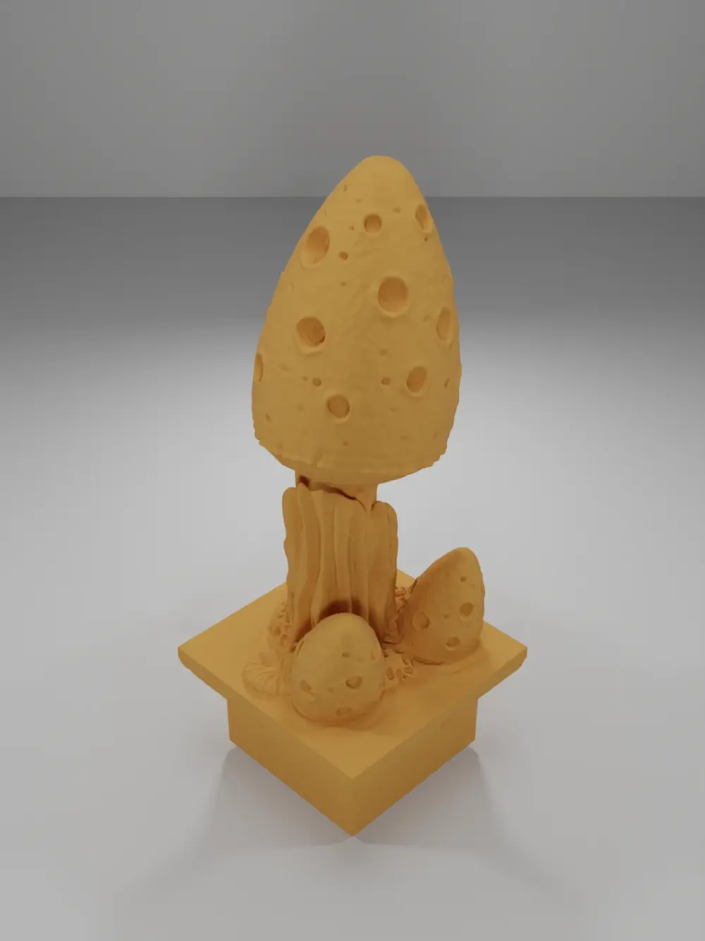 Water Medium Mushrooms - The Creepy Swamp - Dungeon Blocks